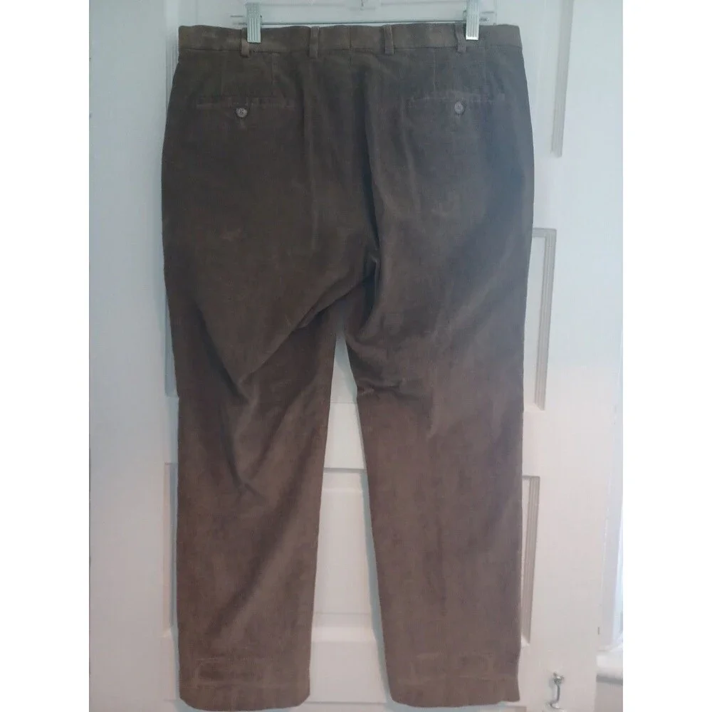 Vintage Lauren Ralph Lauren brown corduroy pants trousers mens 36x28 preppy 80s